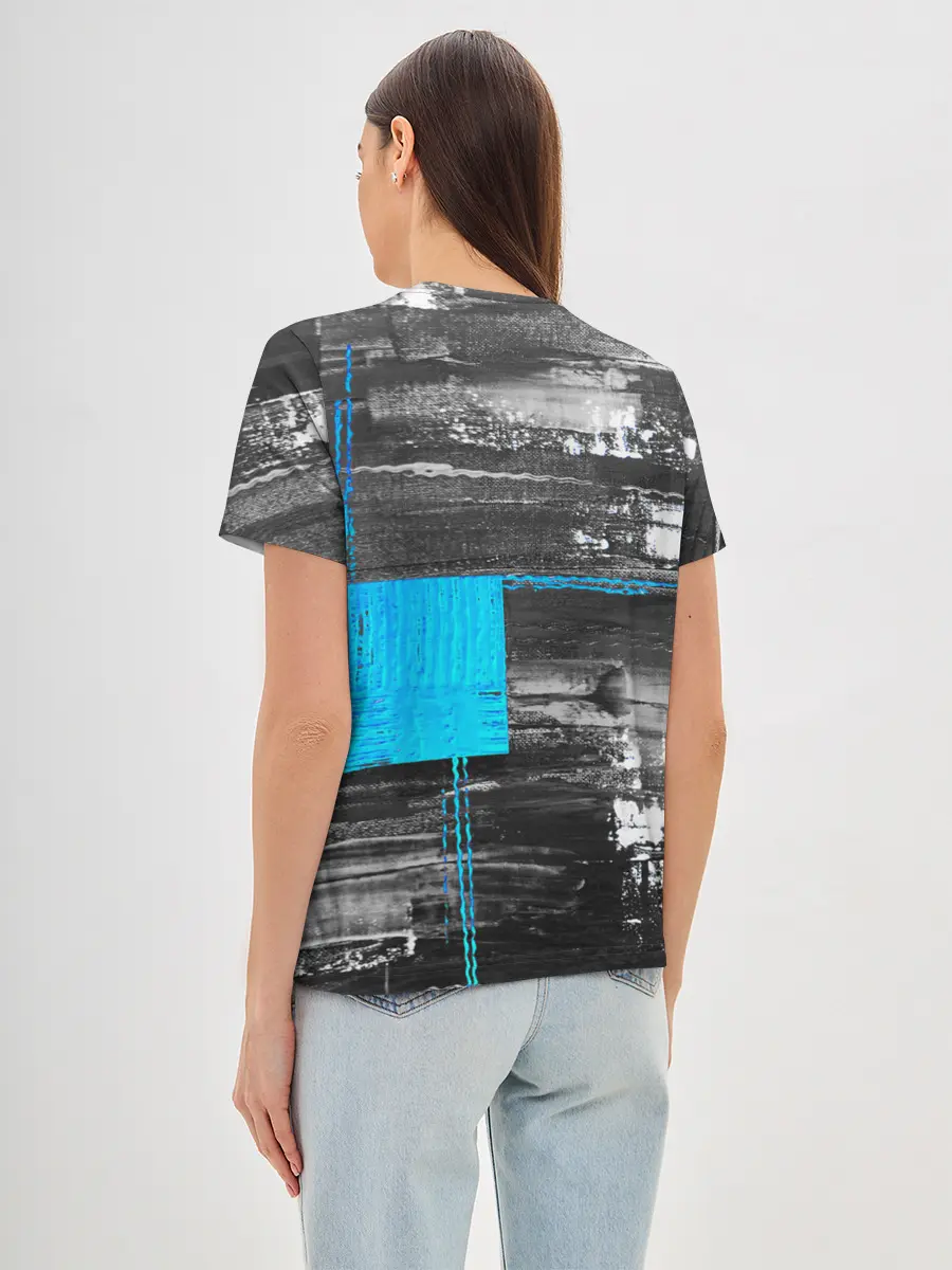 Женская базовая футболка / Абстракция