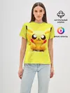 Женская базовая футболка / Pikachu Pika Pika