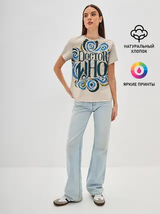 Женская базовая футболка / Doctor Who
