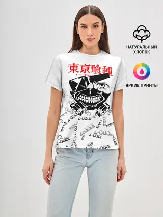 Женская базовая футболка / TOKYO GHOUL