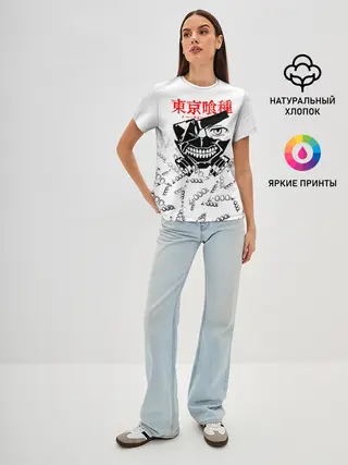 Женская базовая футболка / TOKYO GHOUL