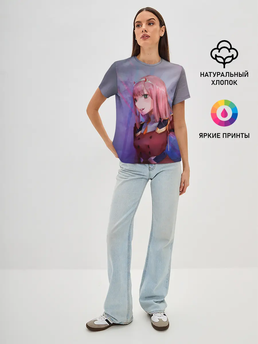 Женская базовая футболка / Любимый во Франкcе