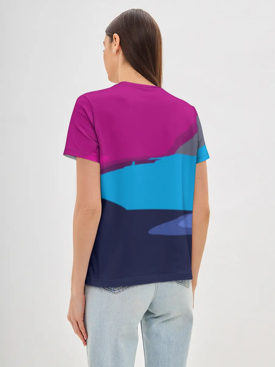 Женская базовая футболка / DeLorean