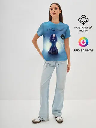 Женская базовая футболка / Nightwish