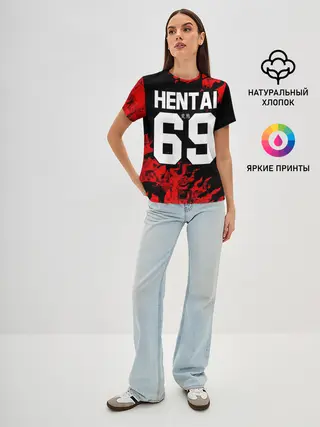 Женская базовая футболка / HENTAI [02]