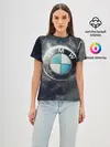 Женская базовая футболка / Логотип BMW
