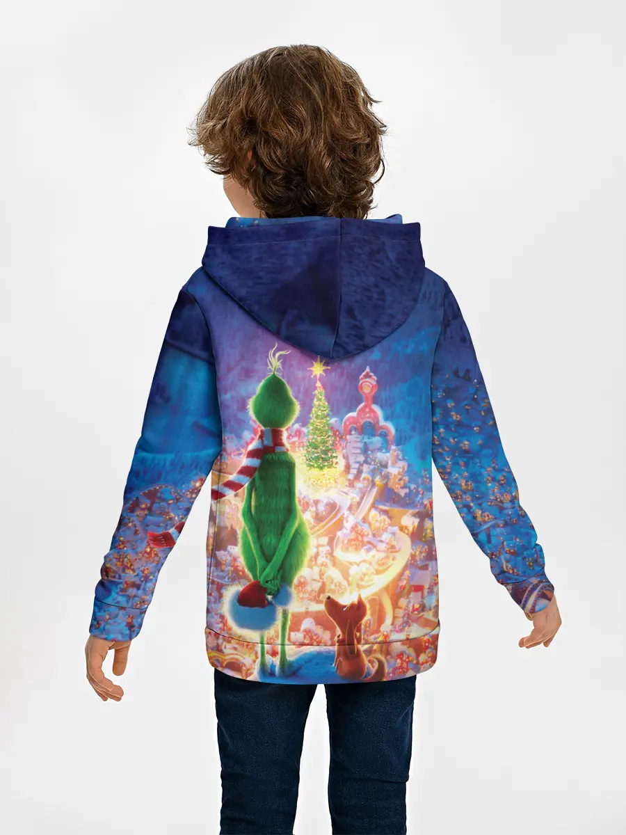 Детское худи / Гринч похититель Рождества