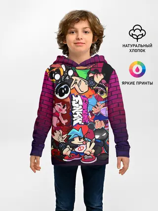 Детское худи / ВСЕ ПЕРСОНАЖИ ИЗ ИГРЫ