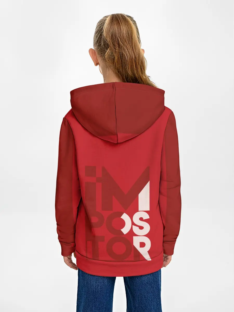 Детское худи / AMONG US | RED IMPOSTOR