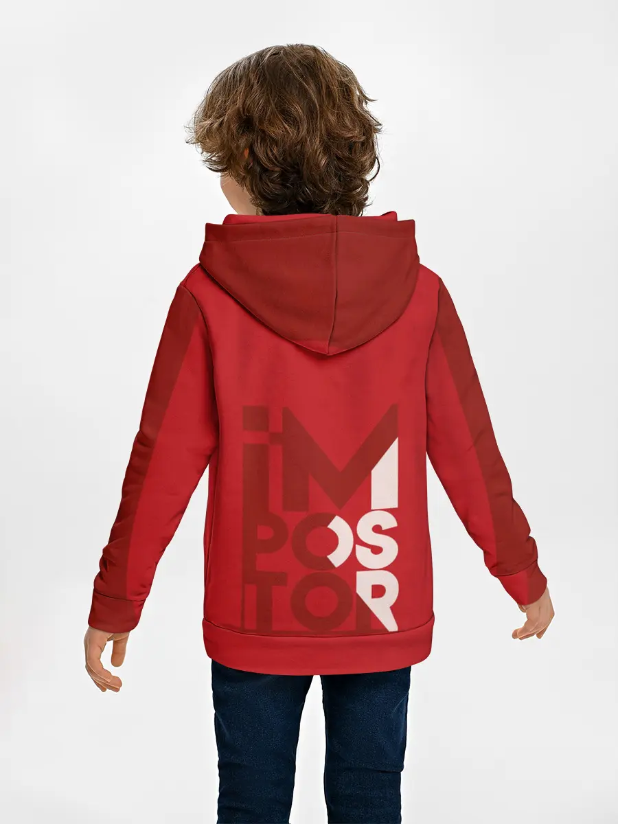 Детское худи / AMONG US | RED IMPOSTOR