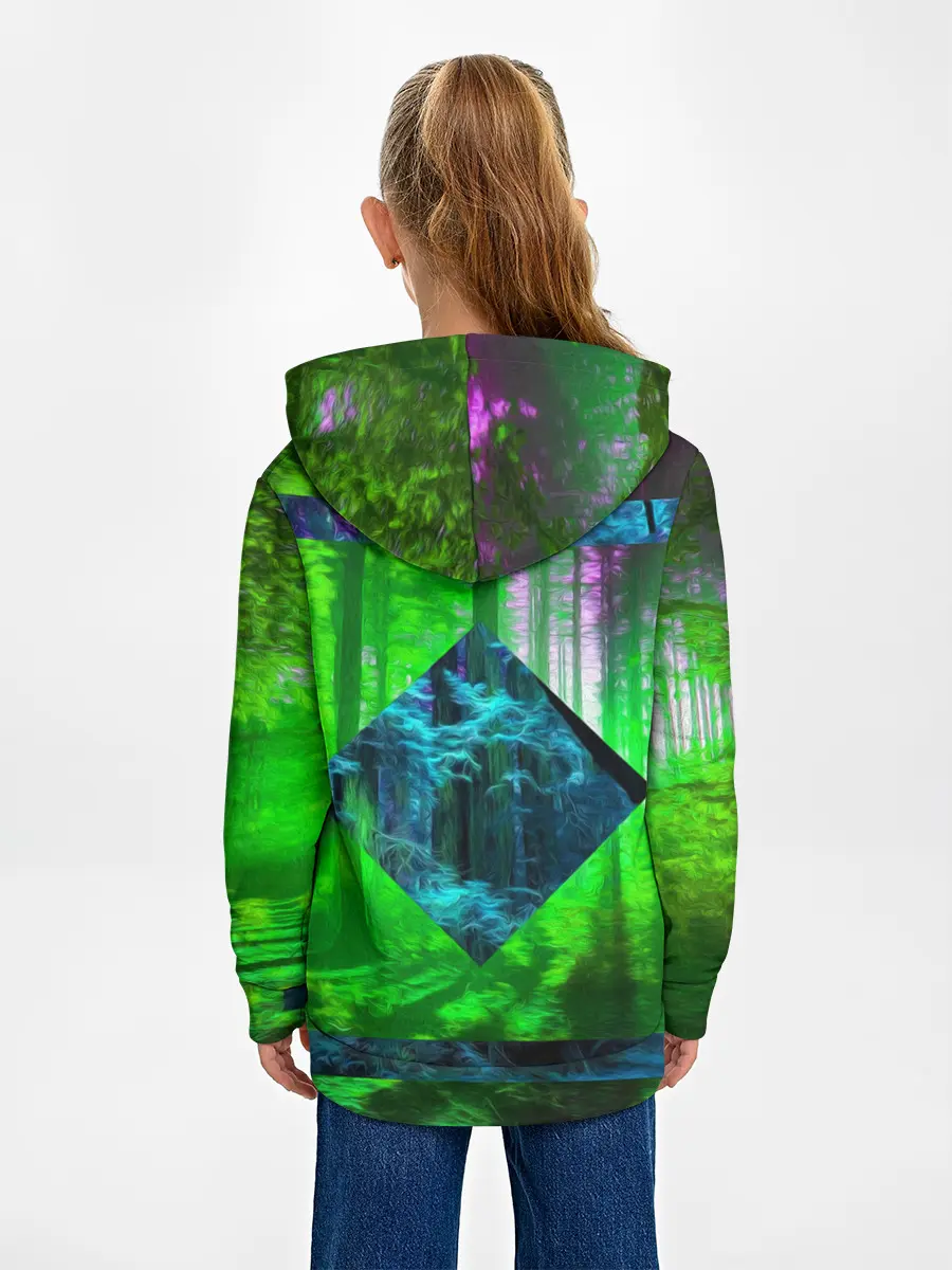 Детское худи / ПСИХОДЕЛИЯ ЛЕСА