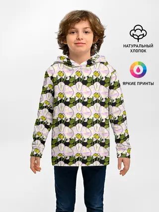 Детское худи / Заросли орхидей