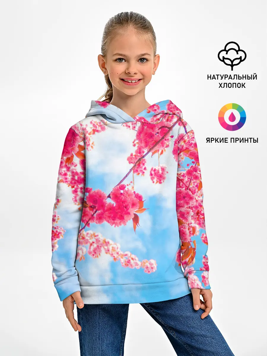 Детское худи / Цветение Вишни