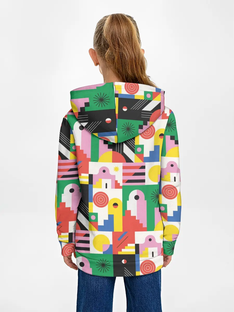 Детское худи / Геометрия города