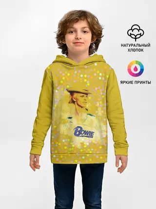 Детское худи / David Bowie Gold Star