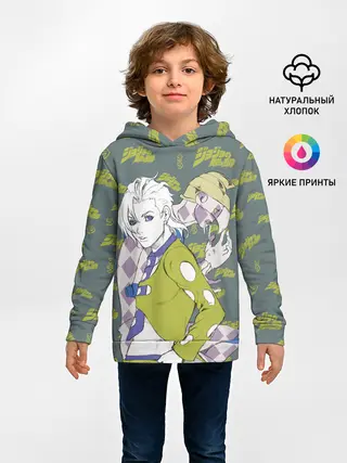 Детское худи / JoJo Bizarre Adventure