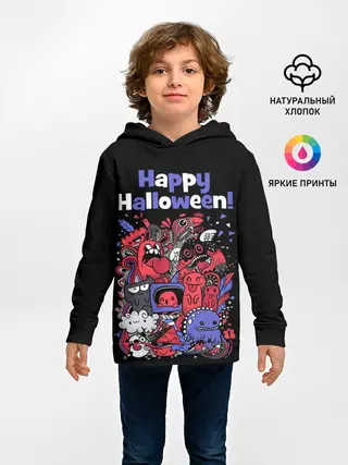 Детское худи / Монстры на Хеллоуин
