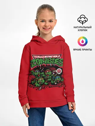 Детское худи / Зомби черепашки