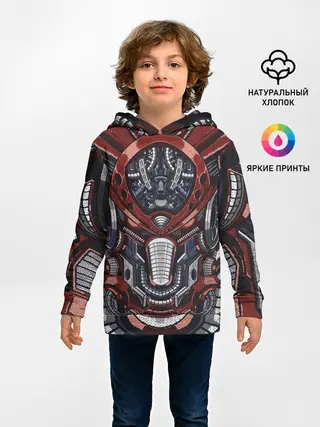 Детское худи / Механический робот