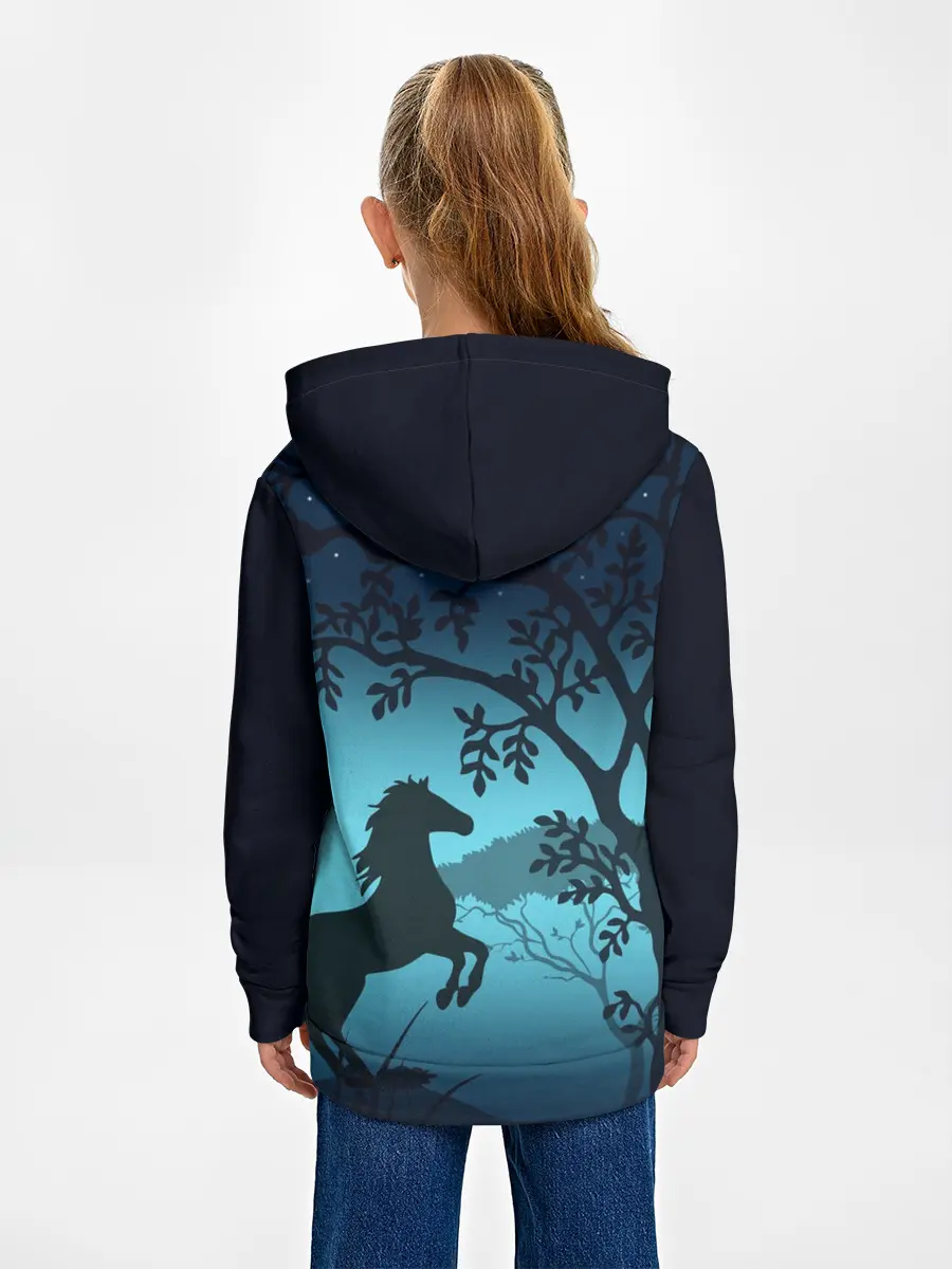 Детское худи / Конь