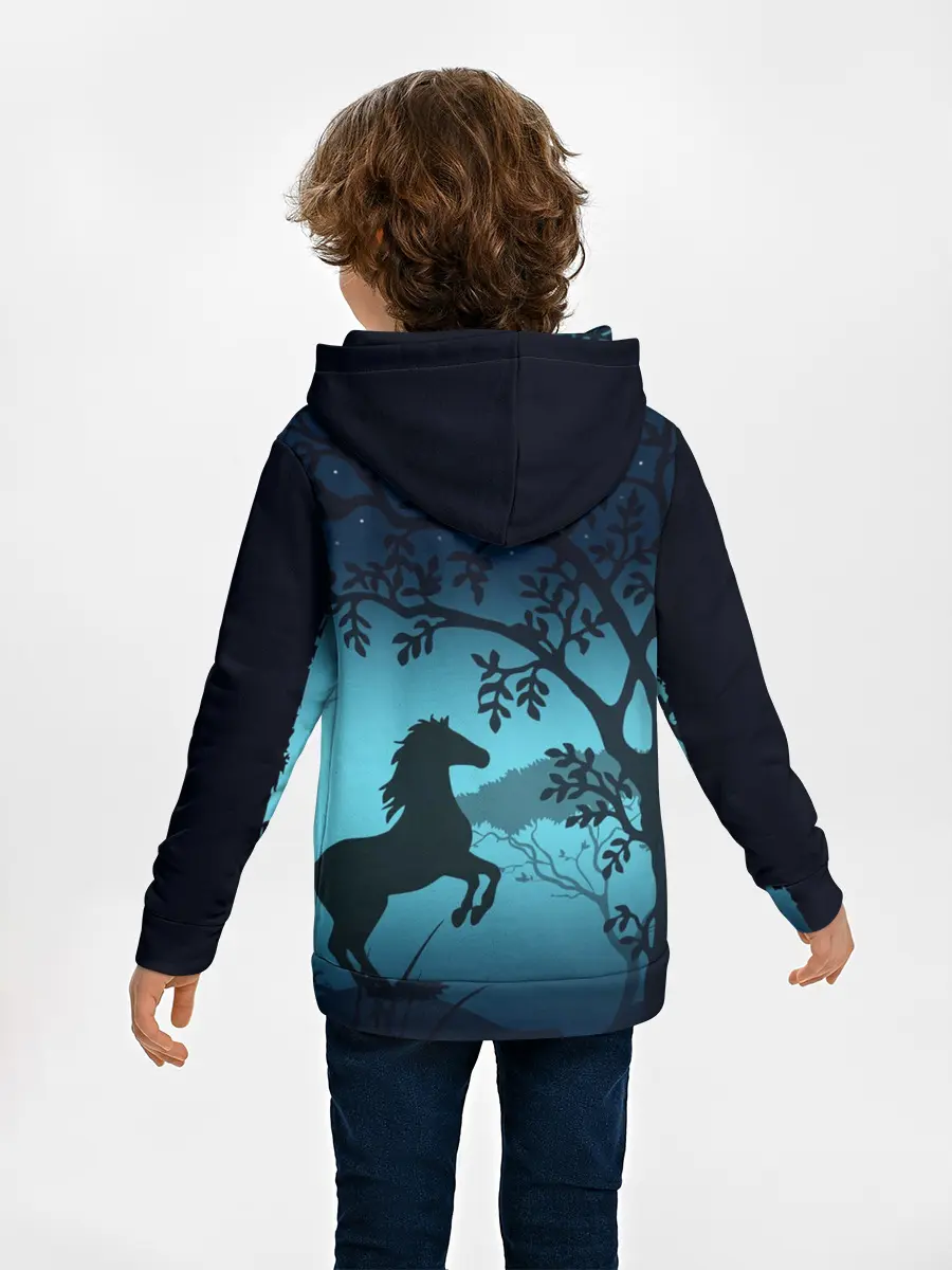 Детское худи / Конь