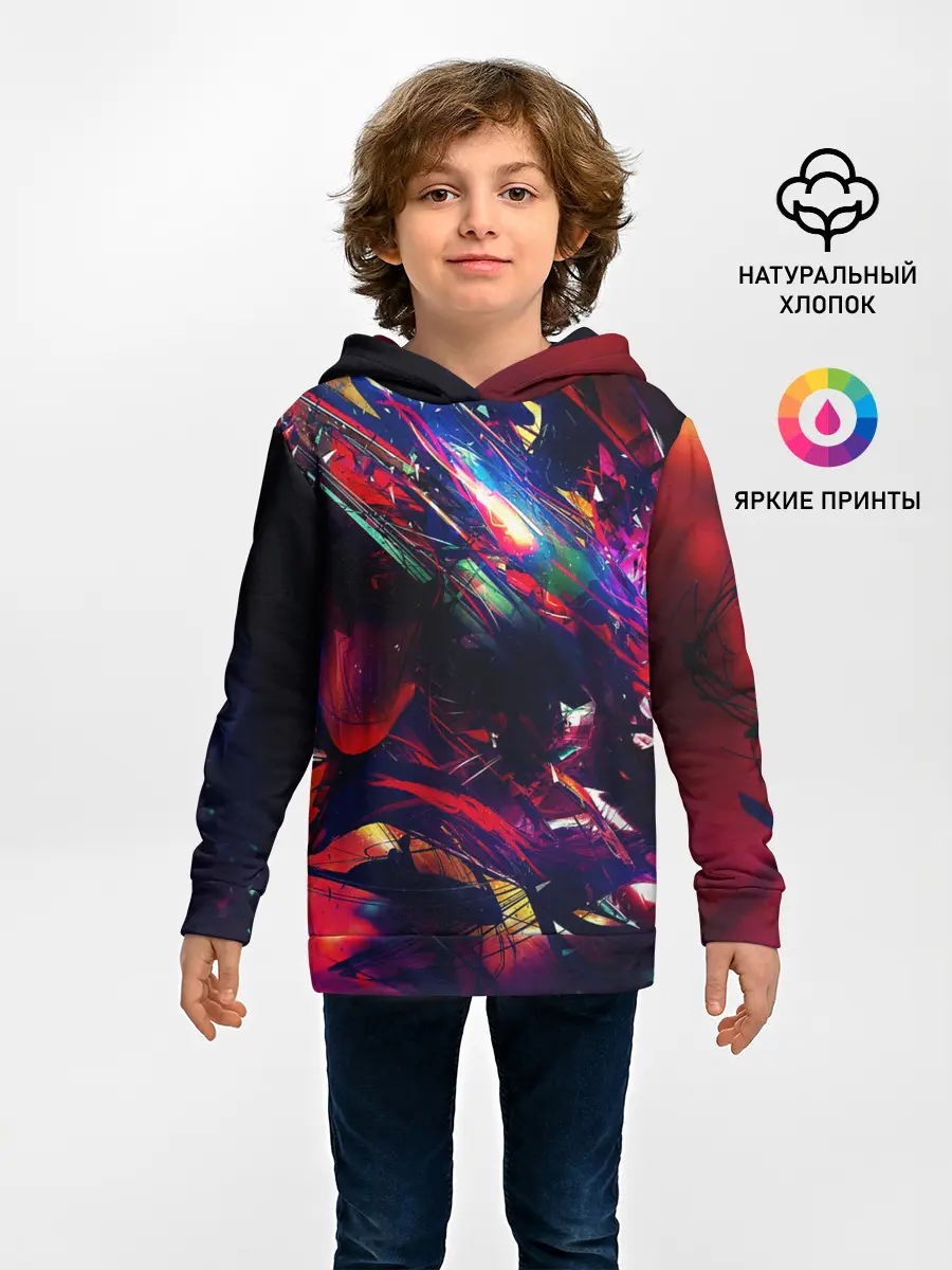 Детское худи / DIGITAL STRIPES