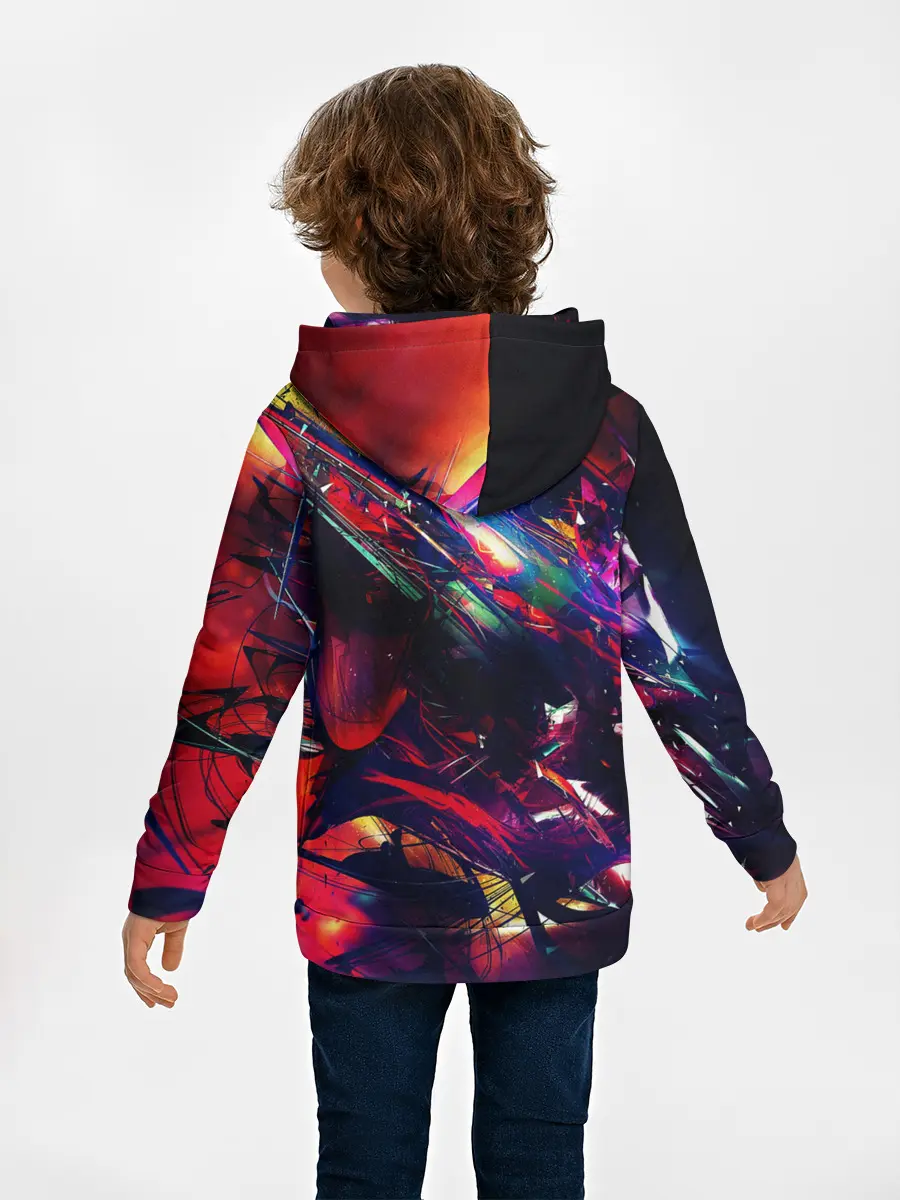 Детское худи / DIGITAL STRIPES