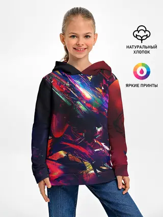 Детское худи / DIGITAL STRIPES