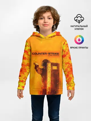 Детское худи / CS GO FIRE | КС ГО