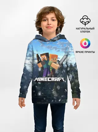Детское худи / Minecraft / Майнкрафт