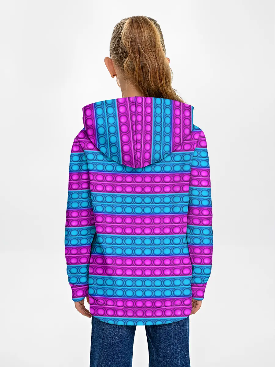 Детское худи / АНТИСТРЕСС POP it | ПОП-ИТ