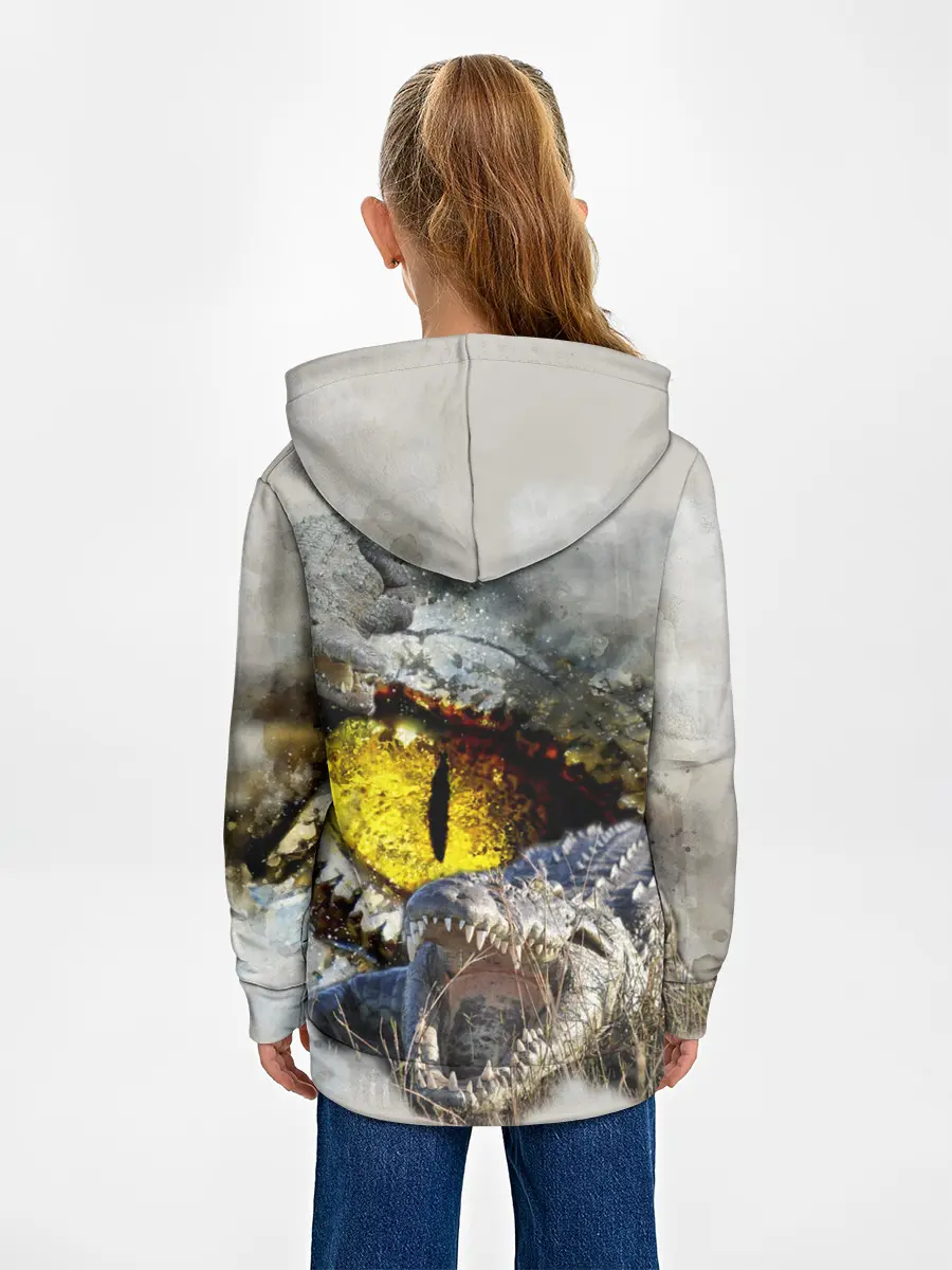 Детское худи / Глаз крокодила