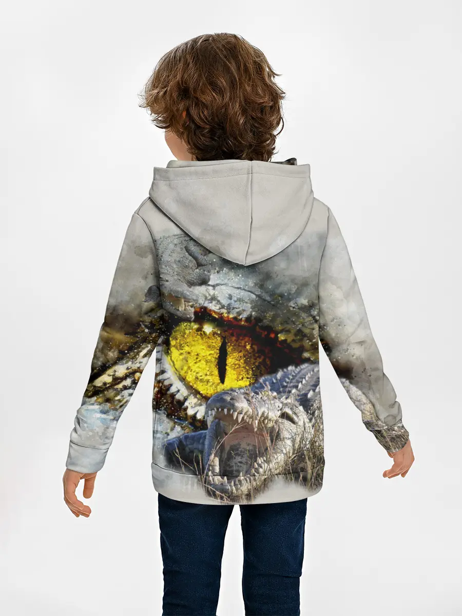 Детское худи / Глаз крокодила