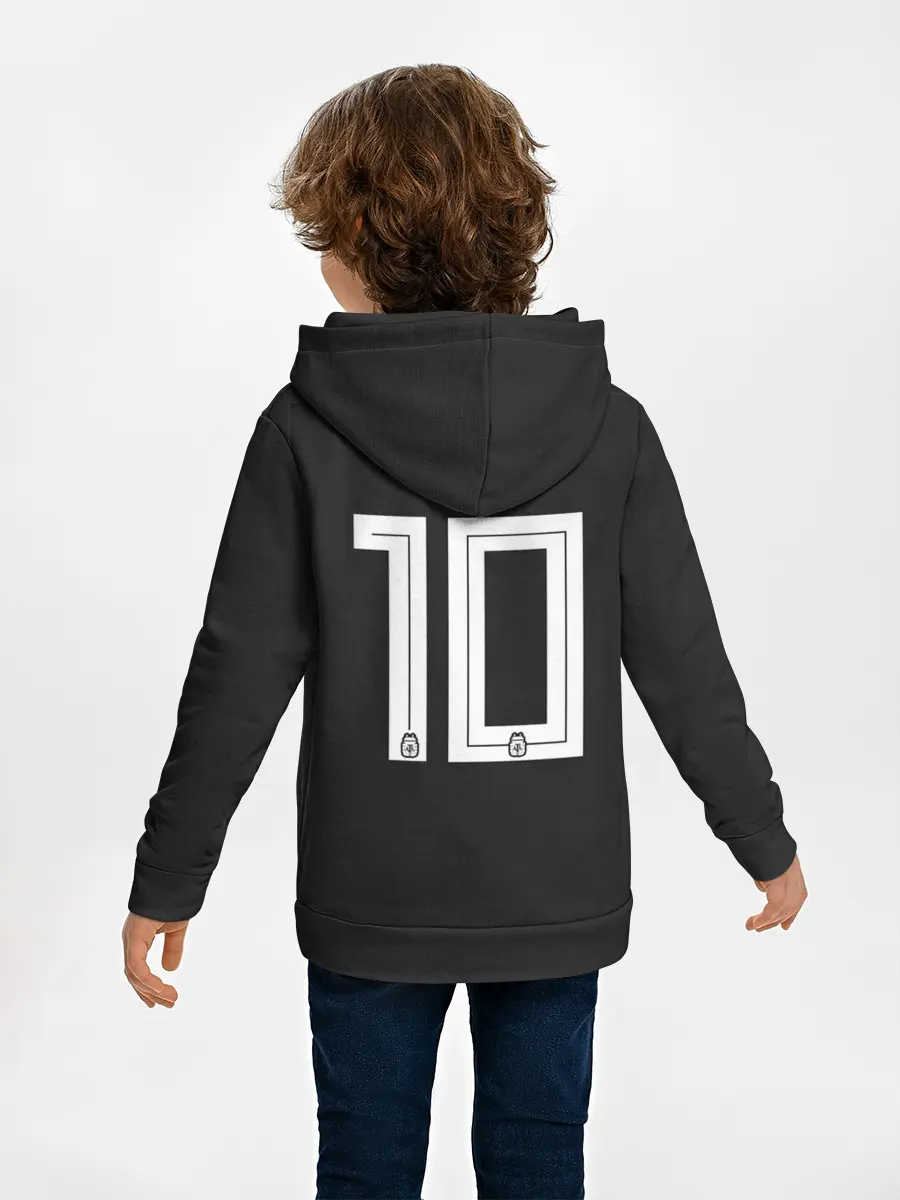 Детское худи / Месси ЧМ 2018 гостевая