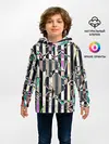 Детское худи / Полосатый абстрактный узор