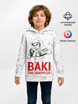 Детское худи / Baki the Grappler
