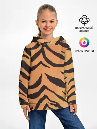 Детское худи / Тигриный камуфляж