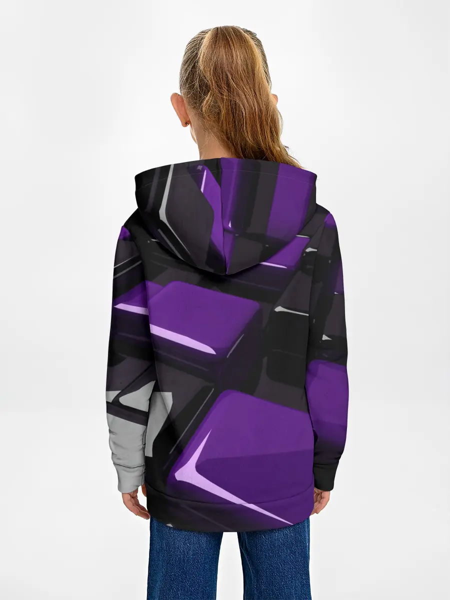 Детское худи / НЕОНОВАЯ ГЕОМЕТРИЯ