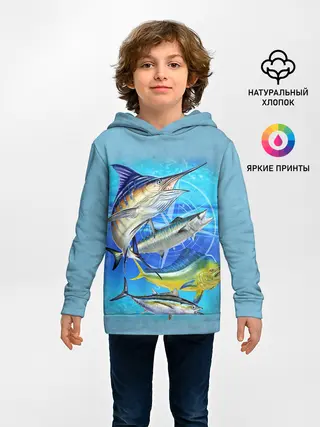 Детское худи / Marlin and other fish