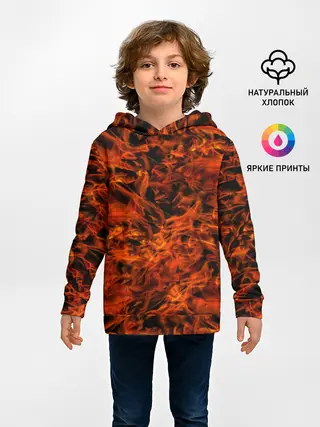 Детское худи / Пламя