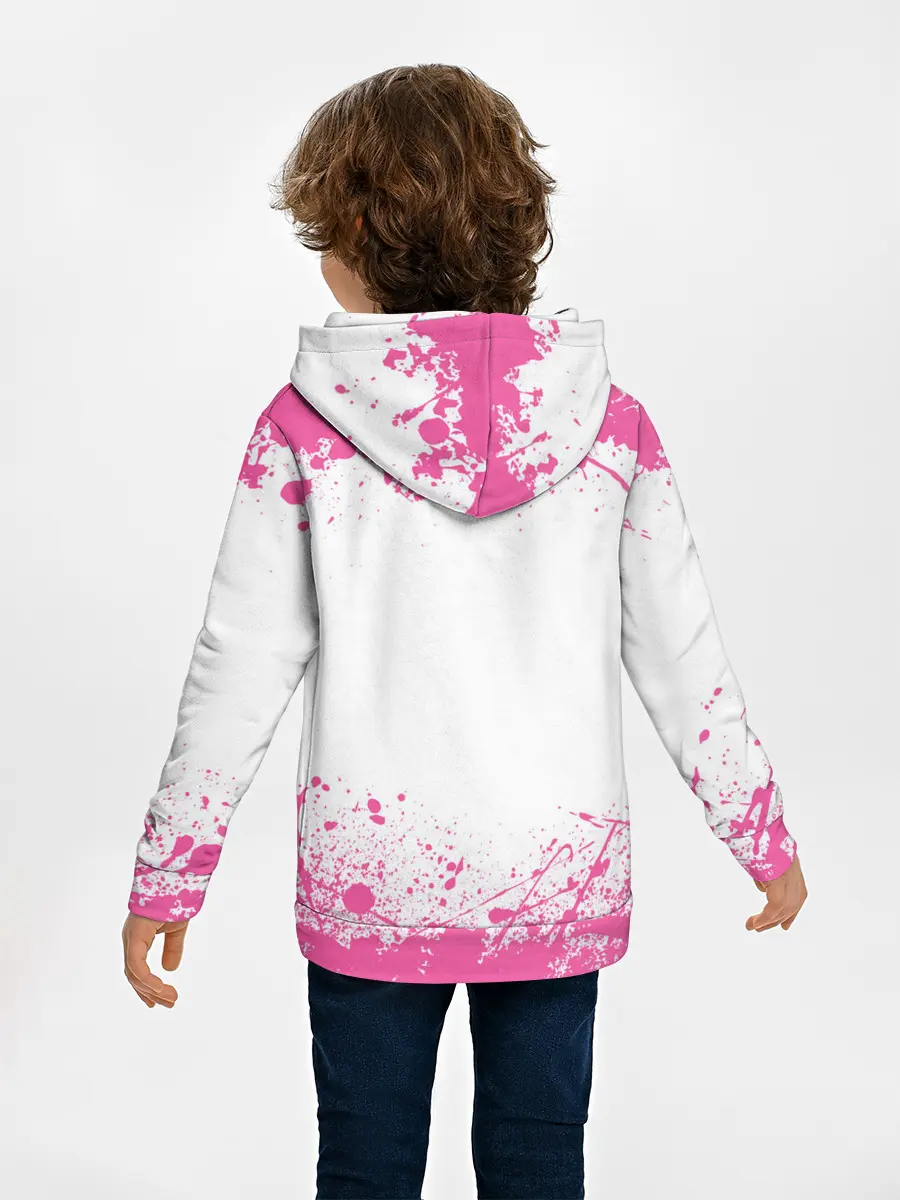 Детское худи / Девушки и танки | Pink