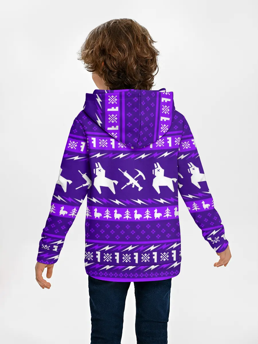 Детское худи / FORTNITE НОВОГОДНИЙ