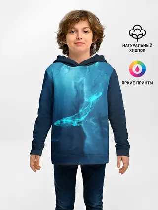 Детское худи / ЗВЕЗДНЫЙ КИТ | STAR WHALE