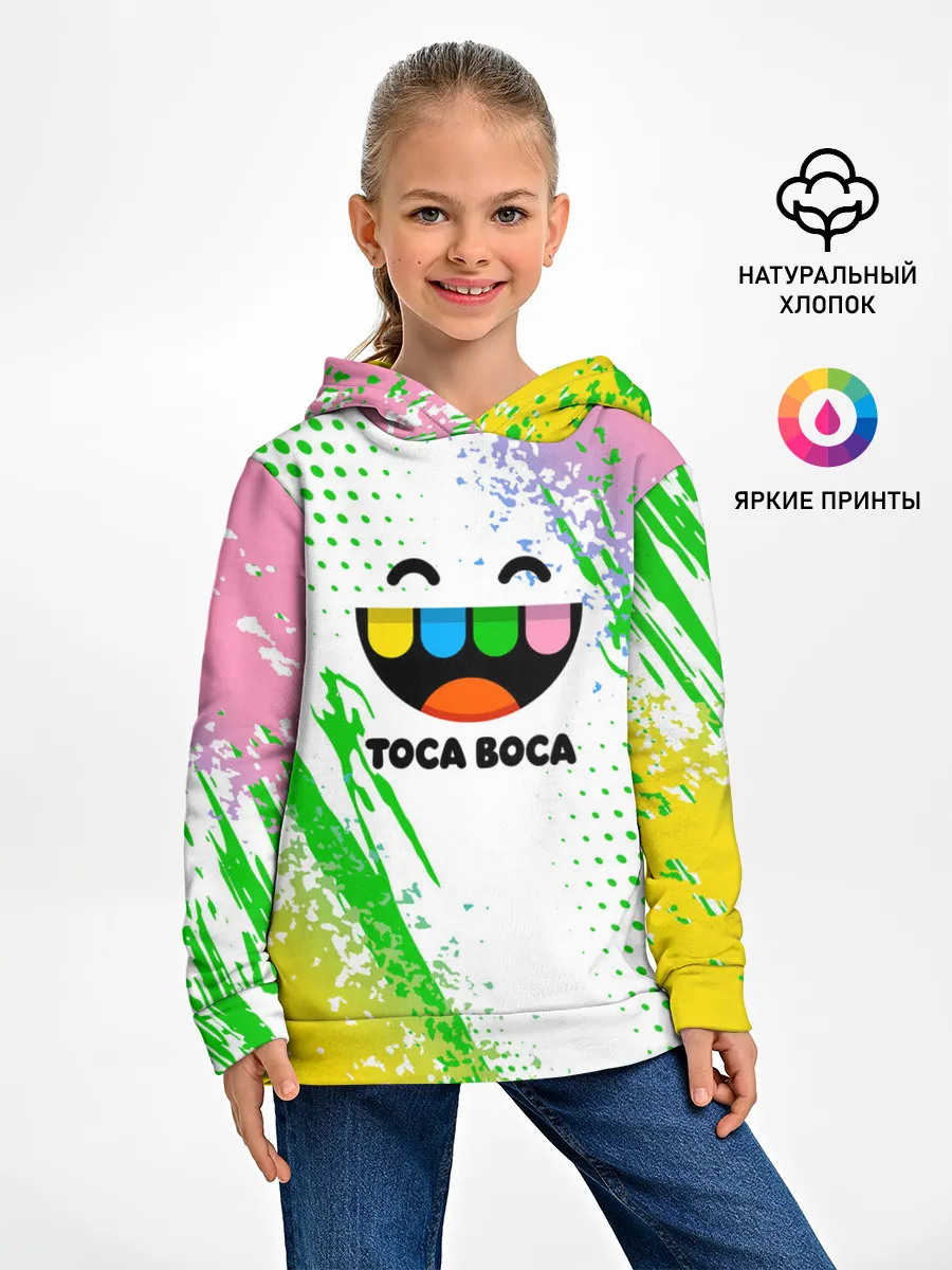 Детское худи / Toca Boca: Улыбашка.