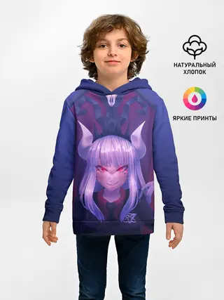 Детское худи / Люцифер на троне