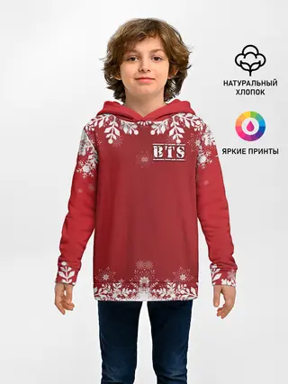Детское худи / BTS праздничный
