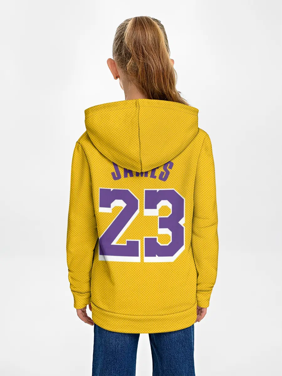 Детское худи / James 18-19 LA Lakers home
