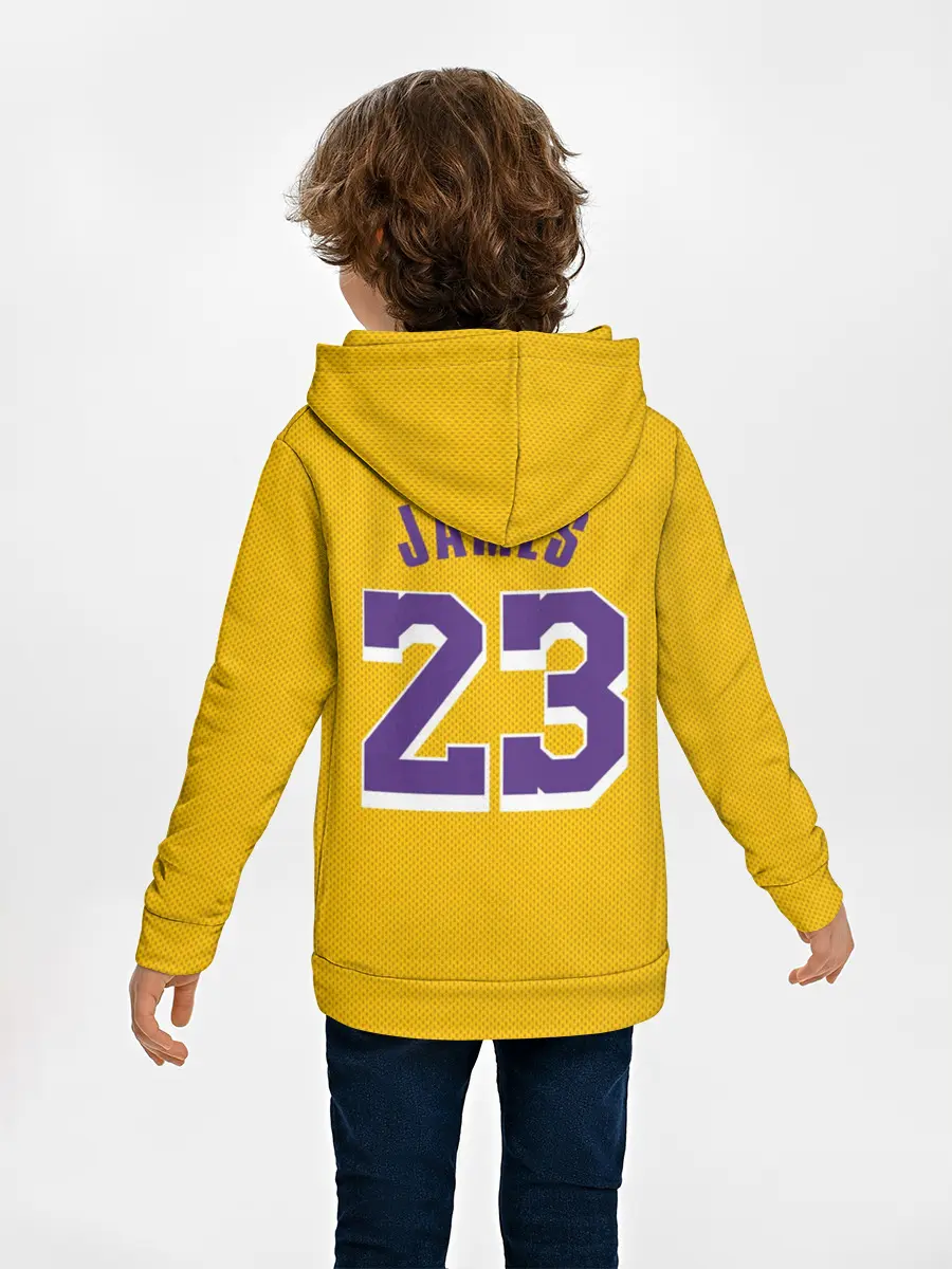 Детское худи / James 18-19 LA Lakers home