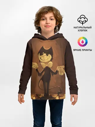 Детское худи / Bendy and the ink machine