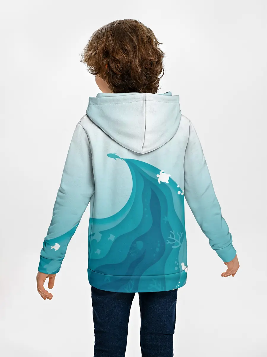 Детское худи / Морские жители